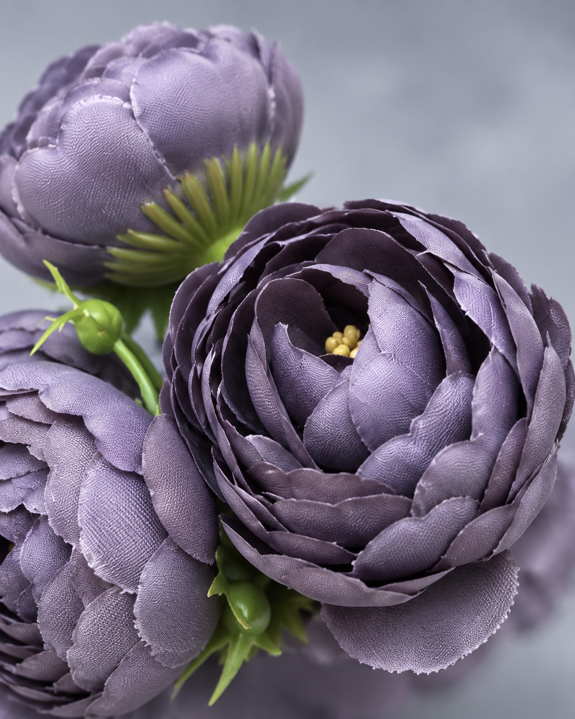 Purple Artificial Rose Bouquet 3