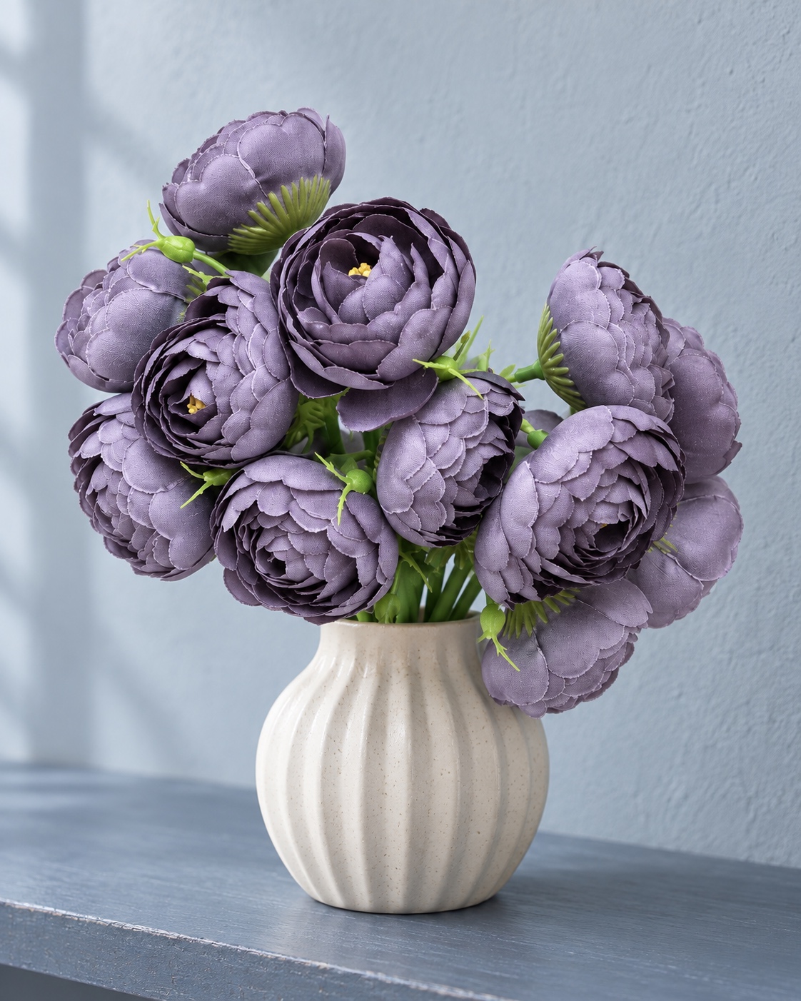 Purple Artificial Rose Bouquet 2