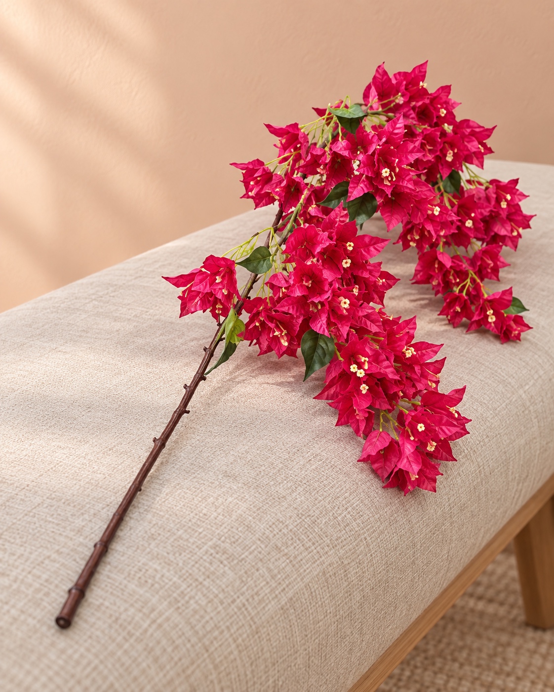 Fuchsia Artificial Bougainvillea Branch 3