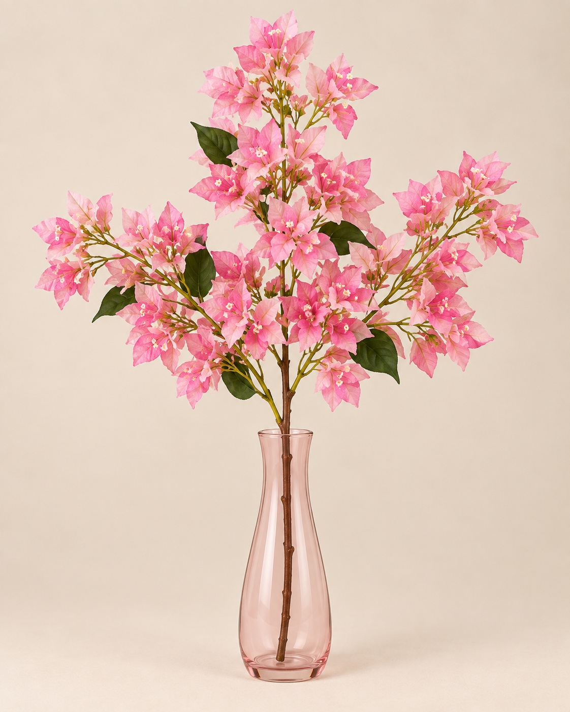 Blush Pink Artificial Bougainvillea Branch 3