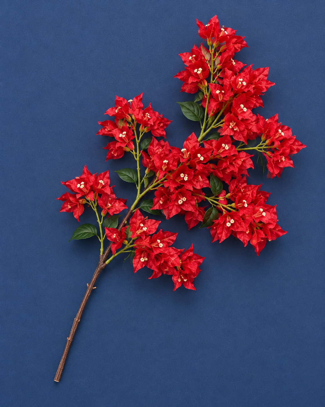 Red Artificial Bougainvillea Branch 2