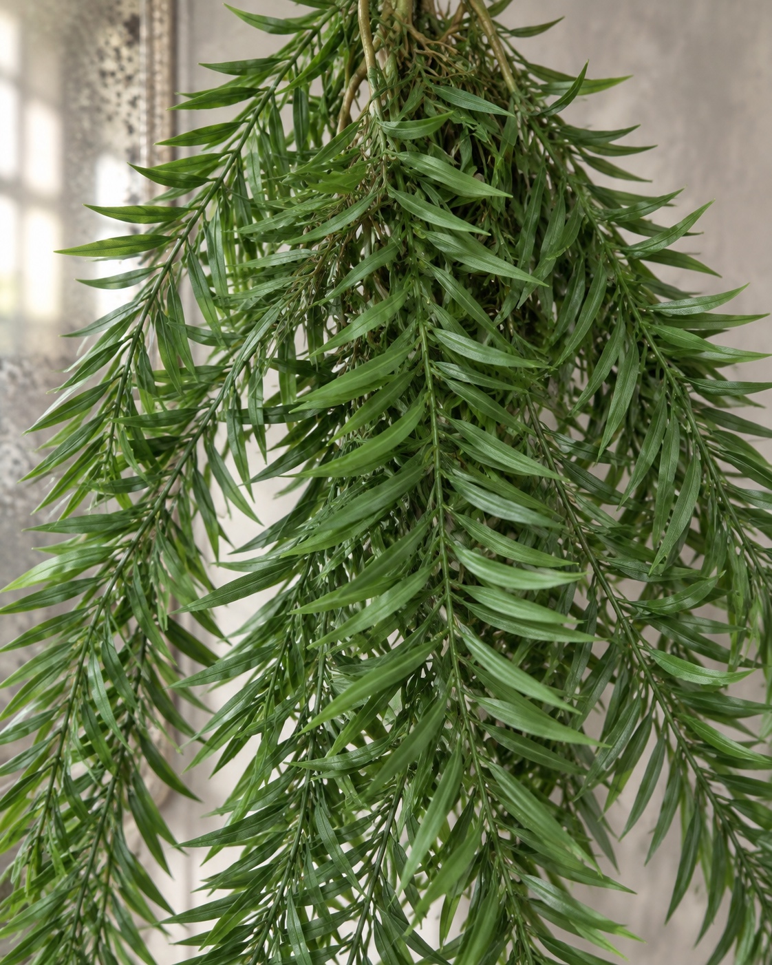 Artificial Narrow Leaf Hanging Greenery 4