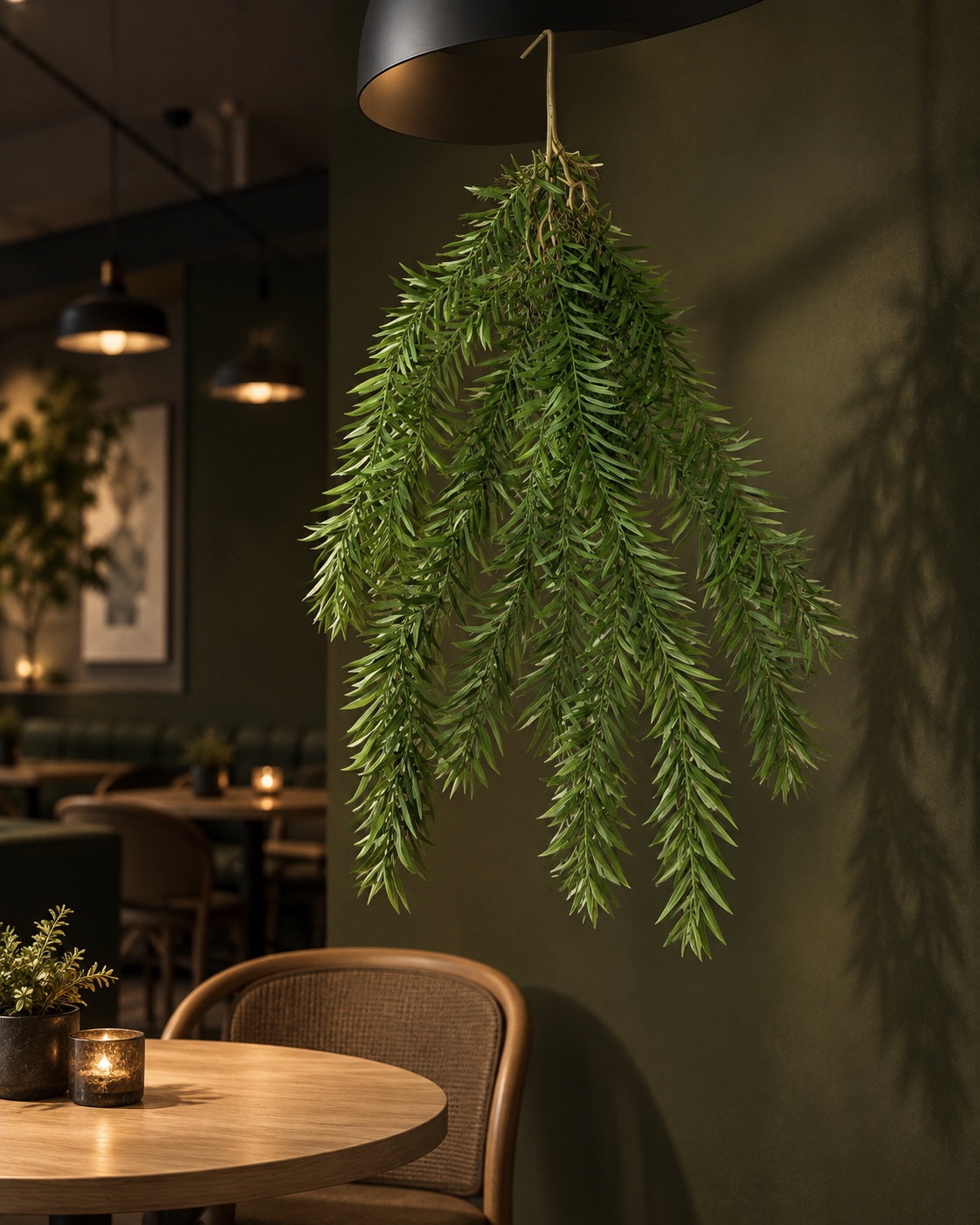 Artificial Narrow Leaf Hanging Greenery 2