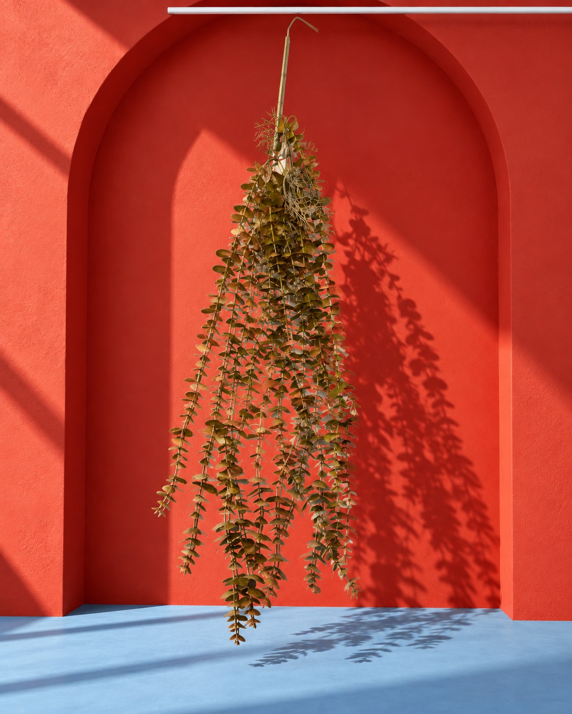 Olive Gold Artificial Hanging Eucalyptus 3