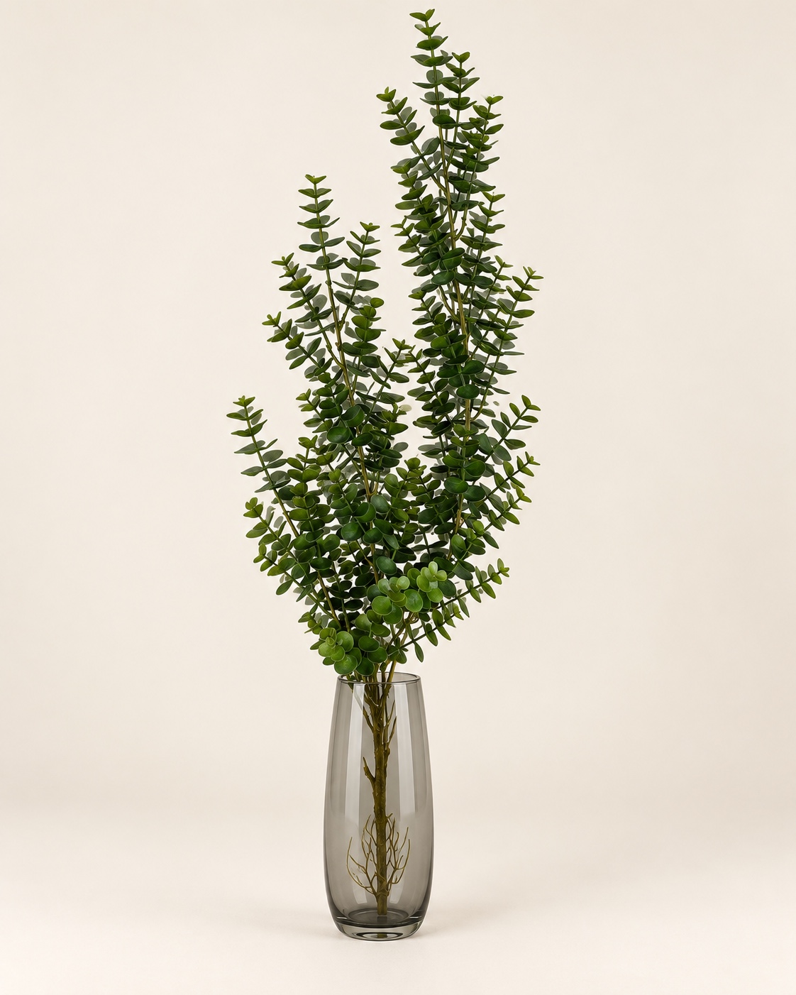 Artificial Rounded Leaf Greenery Branch 4