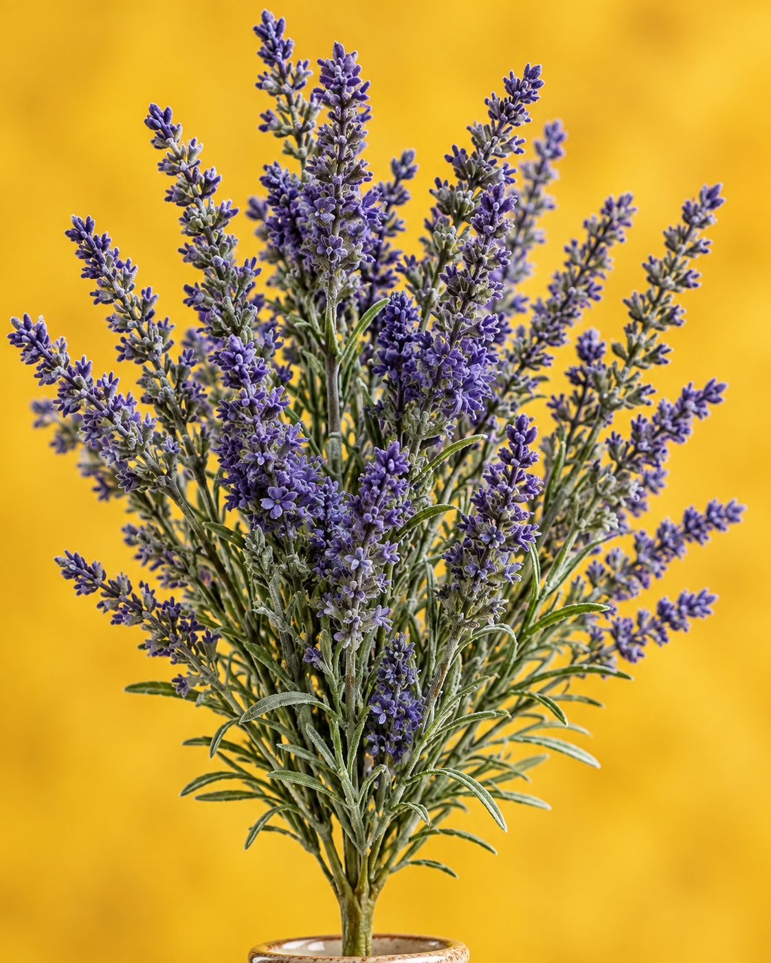 Lavender Purple Artificial Flower Branch 3