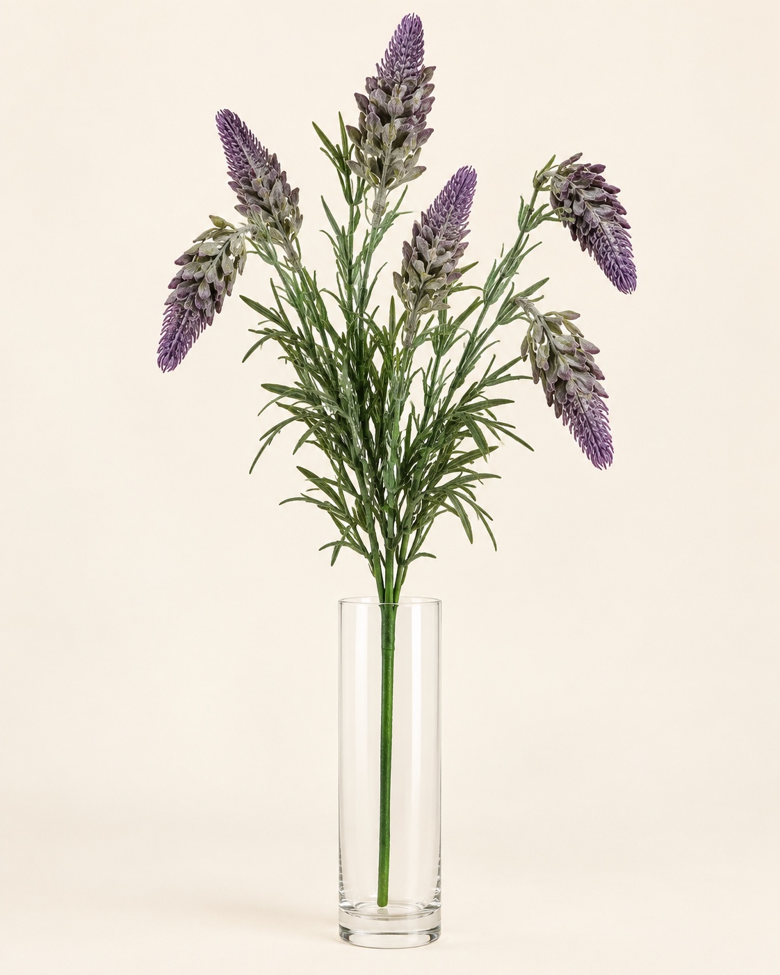 Purple Artificial Tassel Flower Branch 2