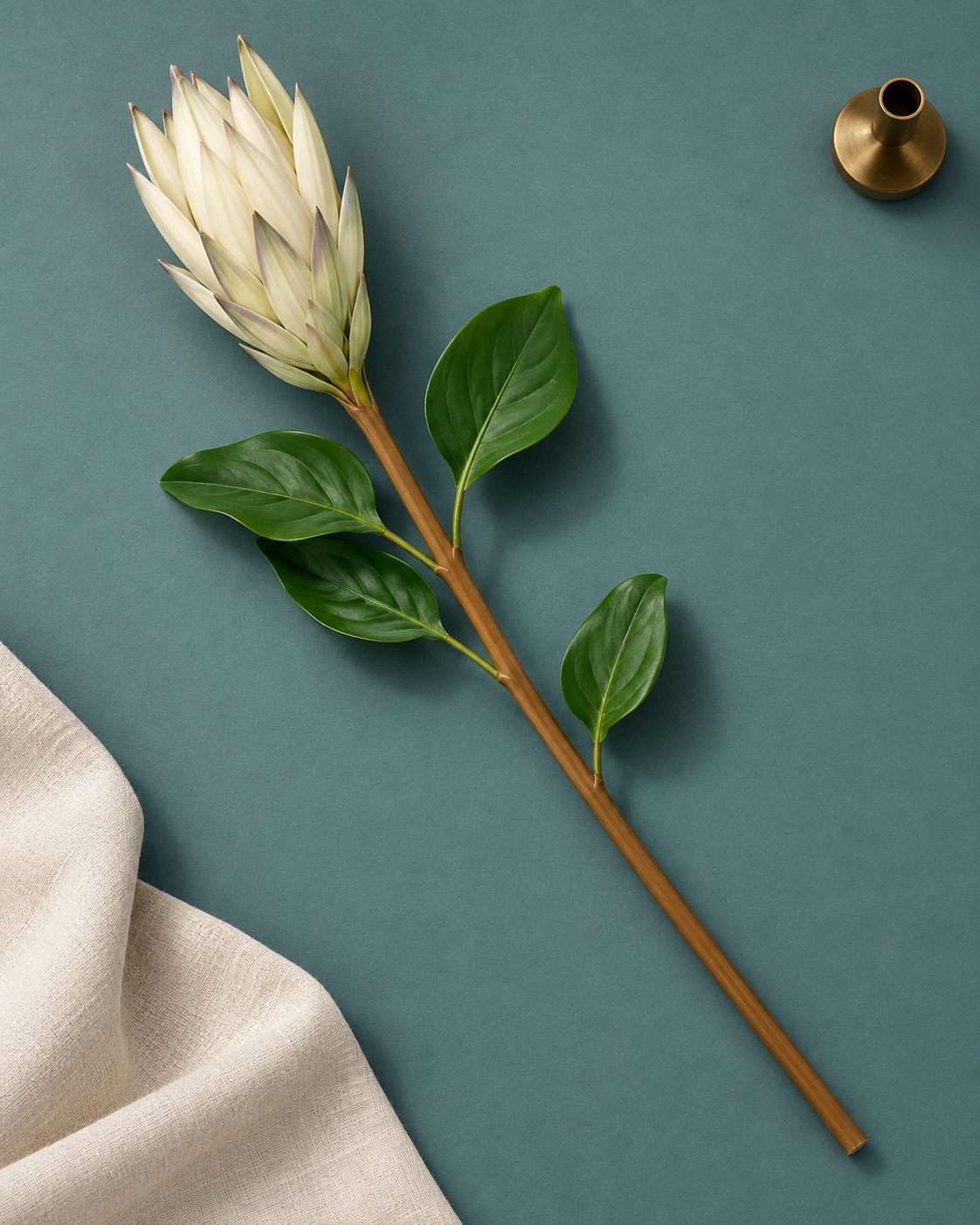 Ivory Artificial Imperial Flower Stem 2