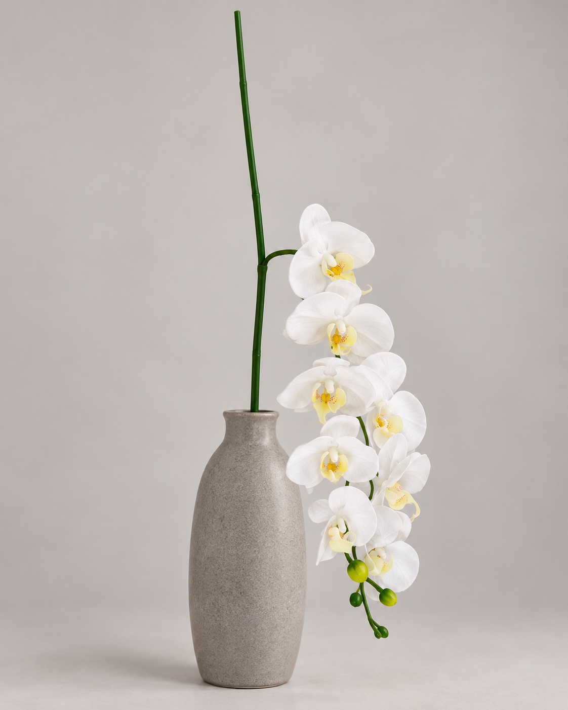 White Artificial Nine Head Phalaenopsis 5