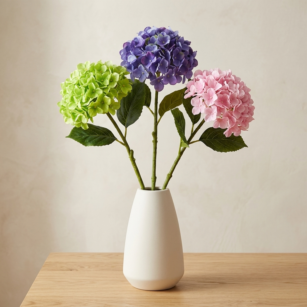 Round Hydrangea (Blue)