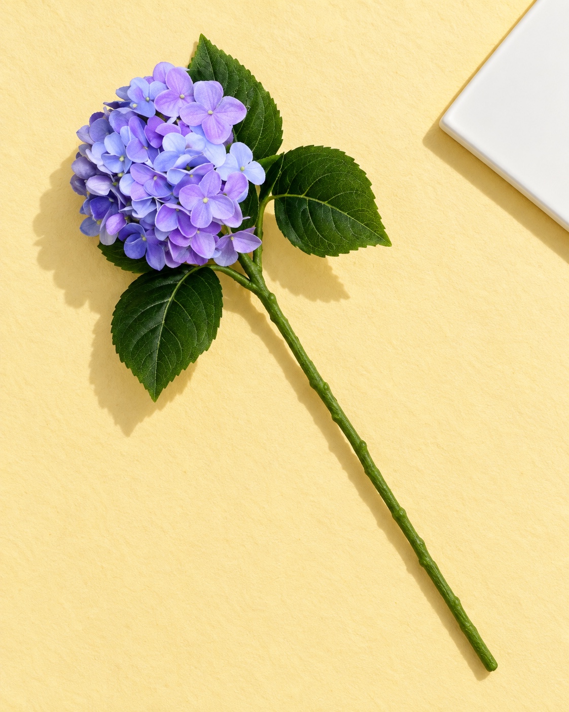 Blue Purple Artificial Hydrangea Stem 5