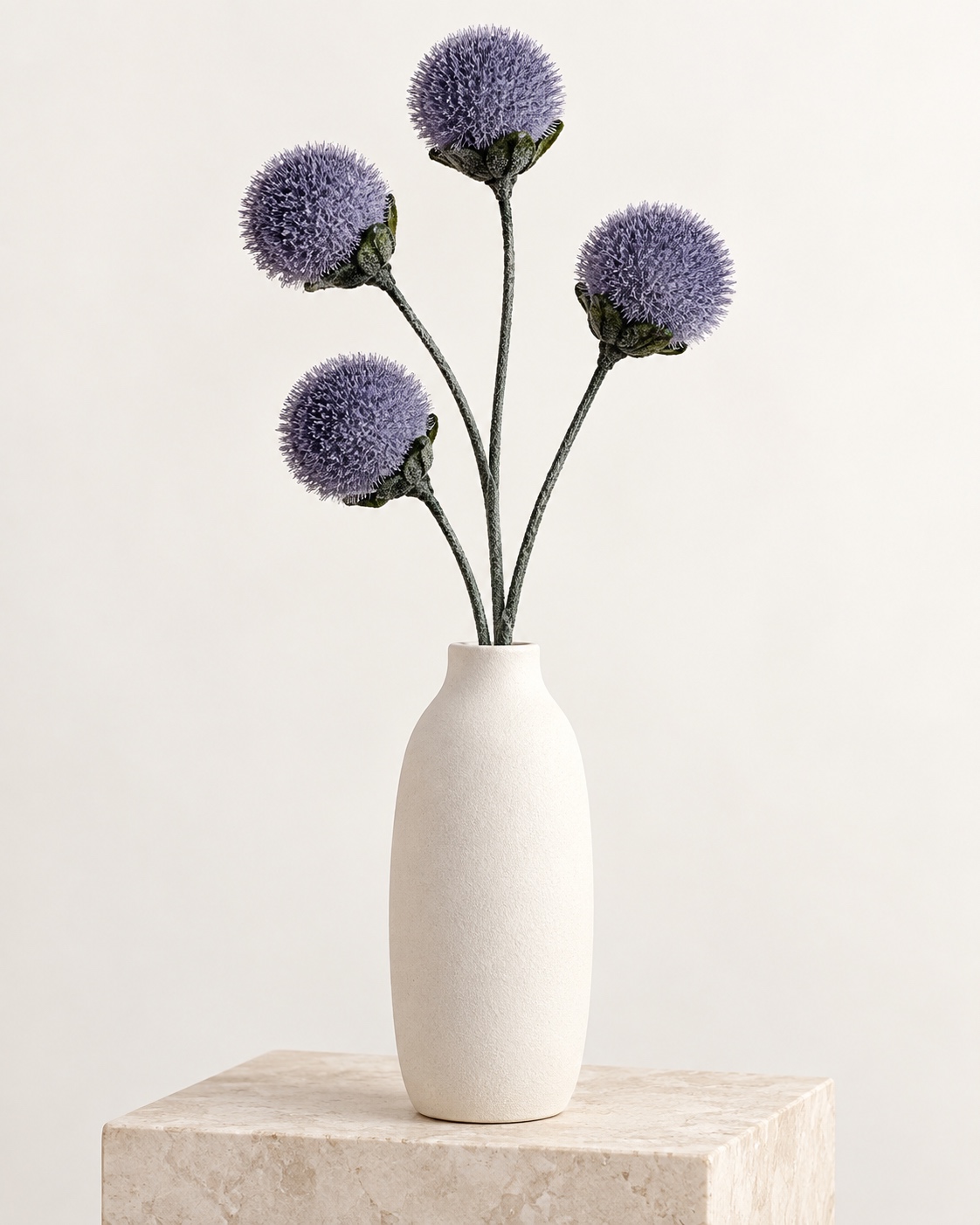 Purple Artificial Snow Lotus Ball 3