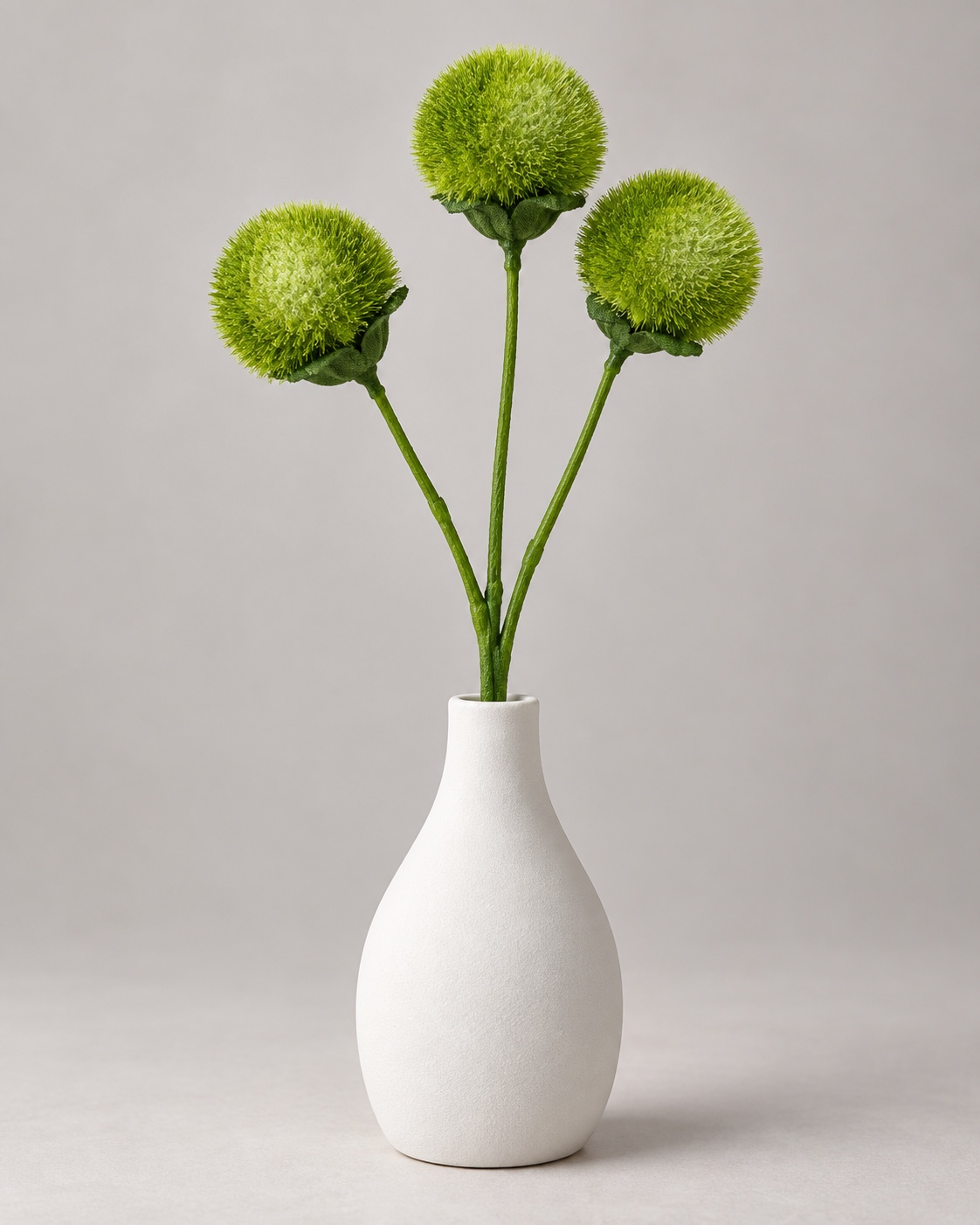 Green Artificial Snow Lotus Ball 4