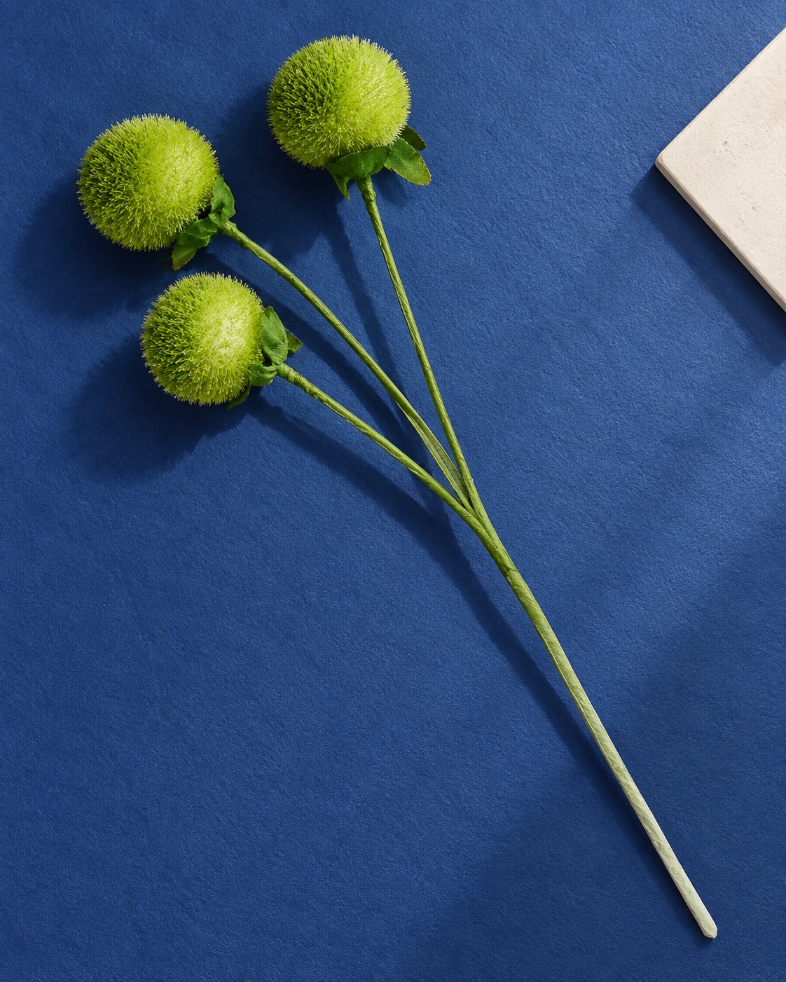 Green Artificial Snow Lotus Ball 3