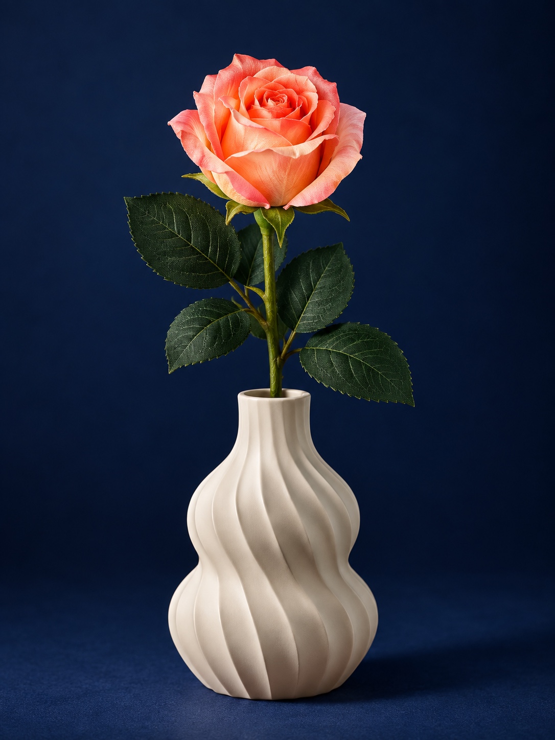 Single Lily/Casablanca COLOR SHADED ORANGE 4