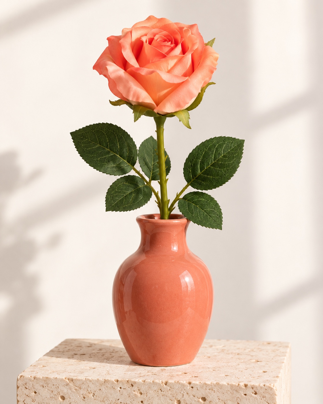 Single Lily/Casablanca COLOR SHADED ORANGE 2