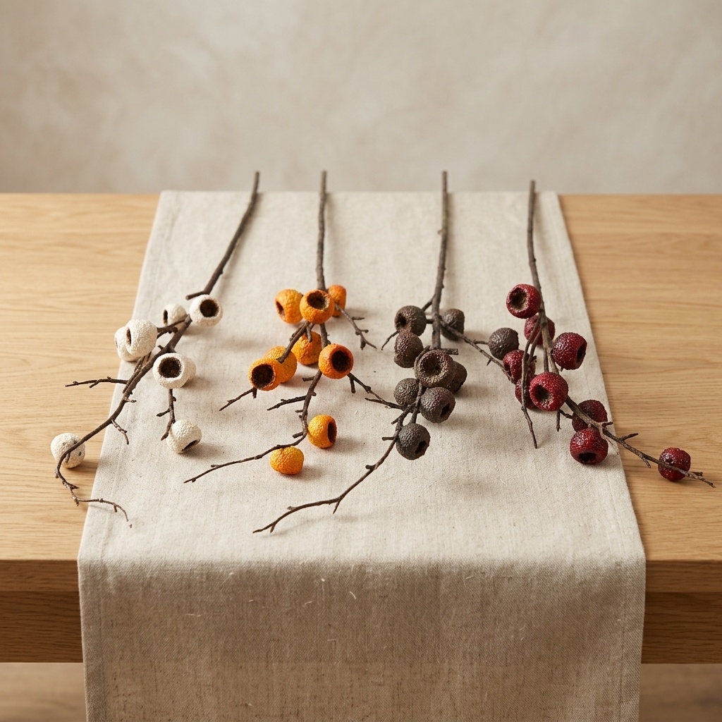 Hawthorn Berry Branch 4-Color ORANGE