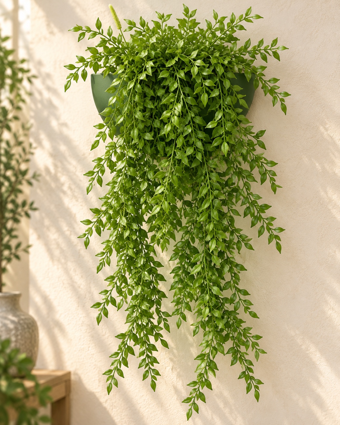 Artificial Melon Leaf - Dark Green 3