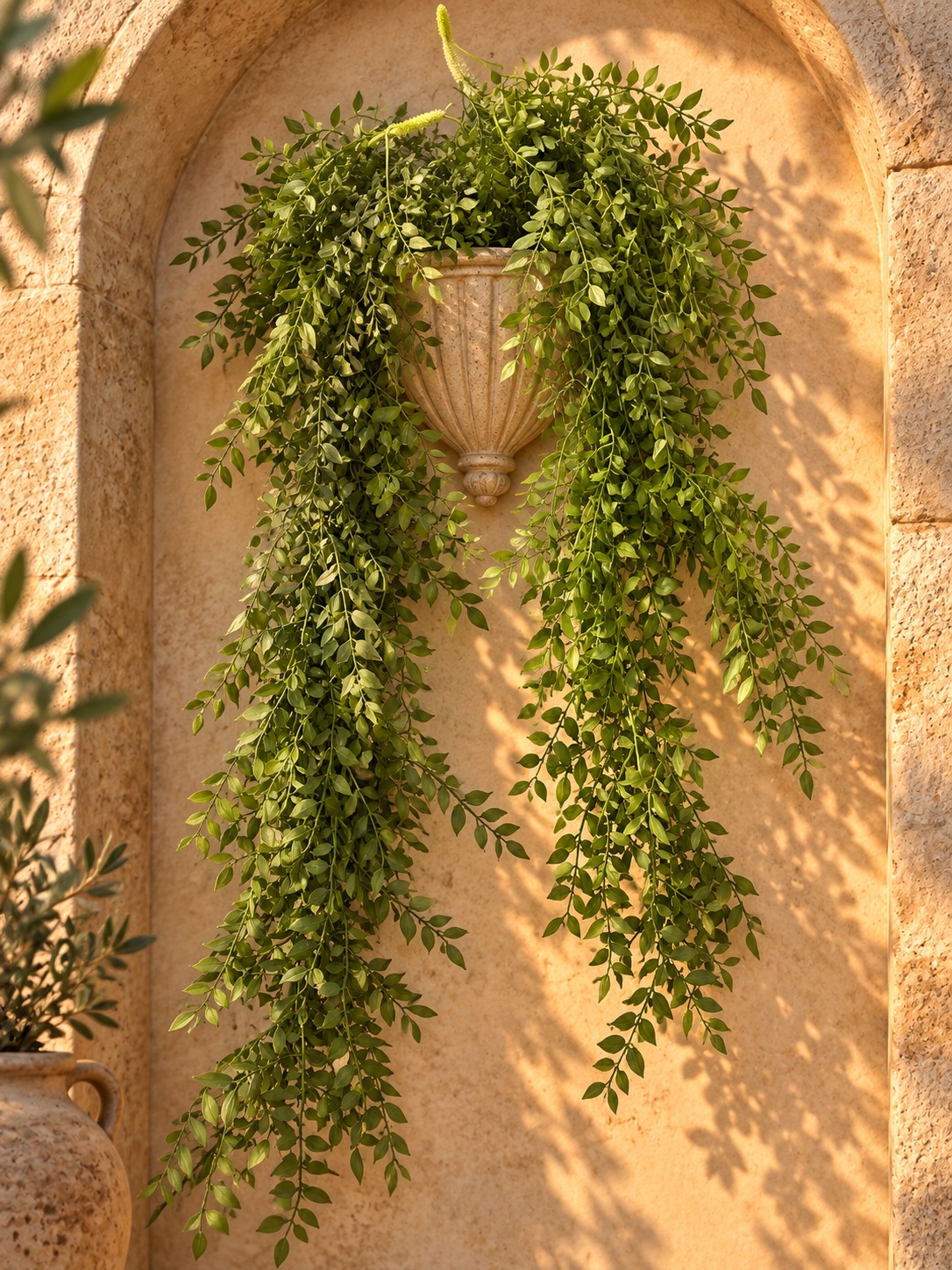 Artificial Melon Leaf - Dark Green 2