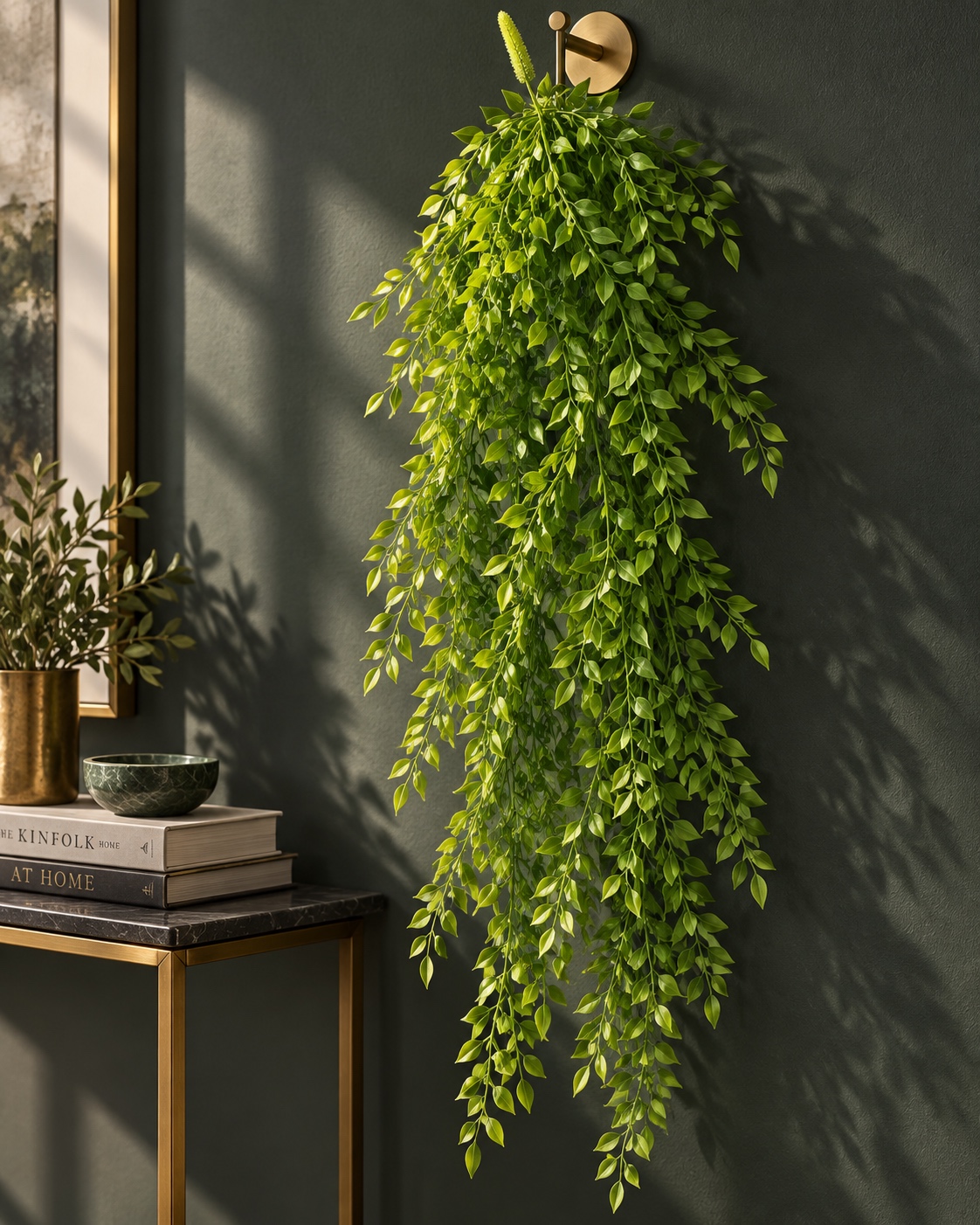 Artificial Melon Leaf - Dark Green 4