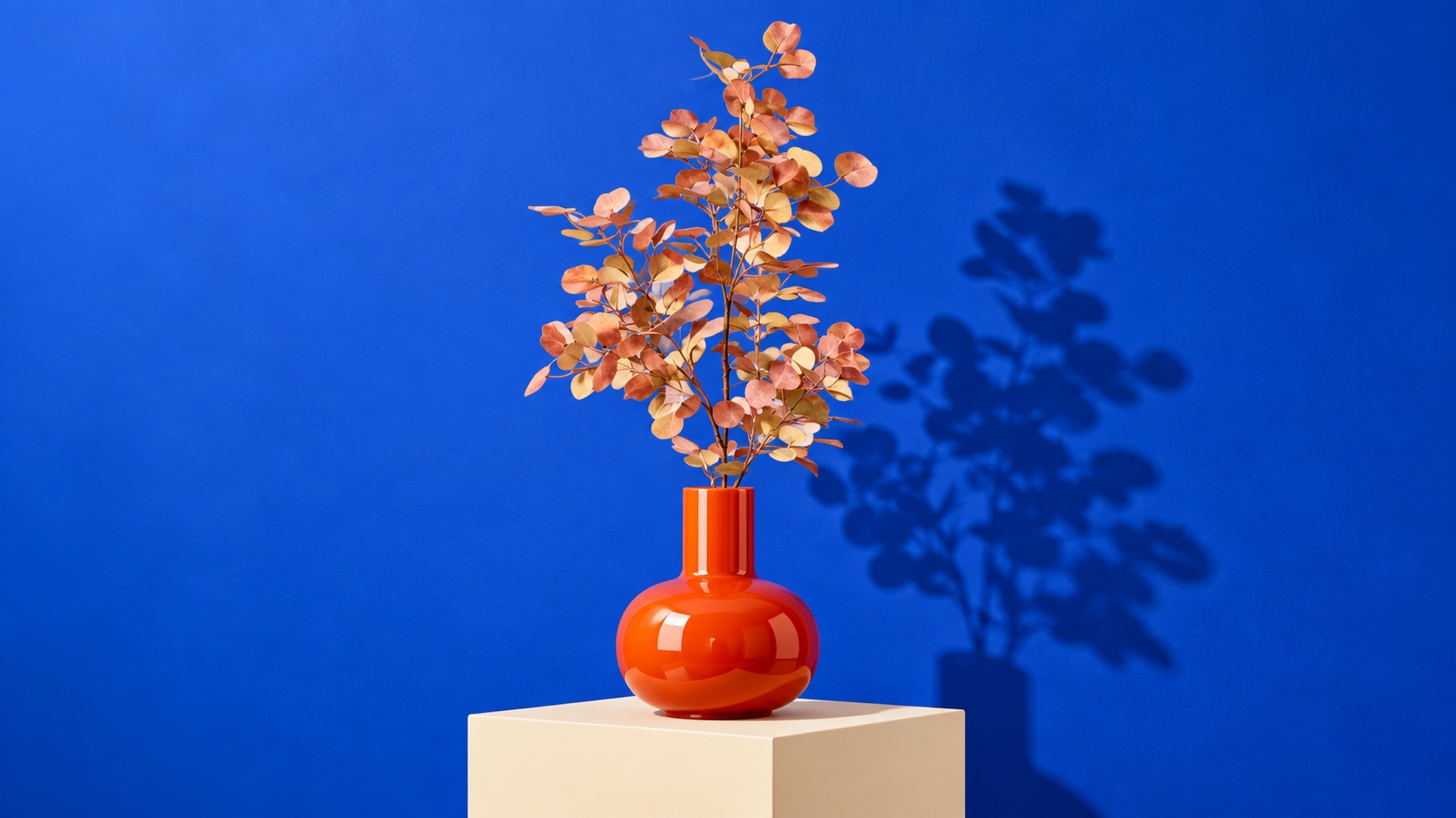 Yellow Artificial Eucalyptus Stem 3
