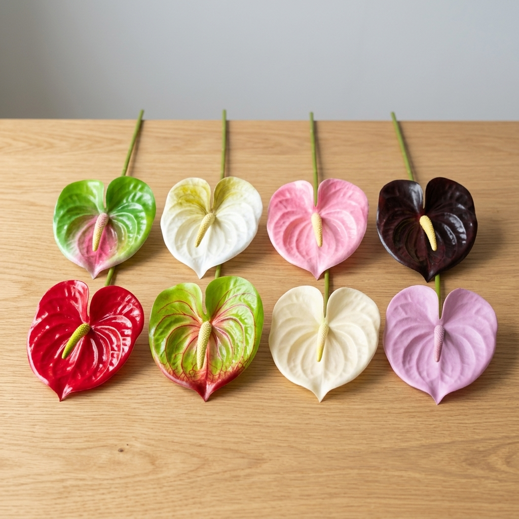Single Anthurium 8-Color MINT GREEN
