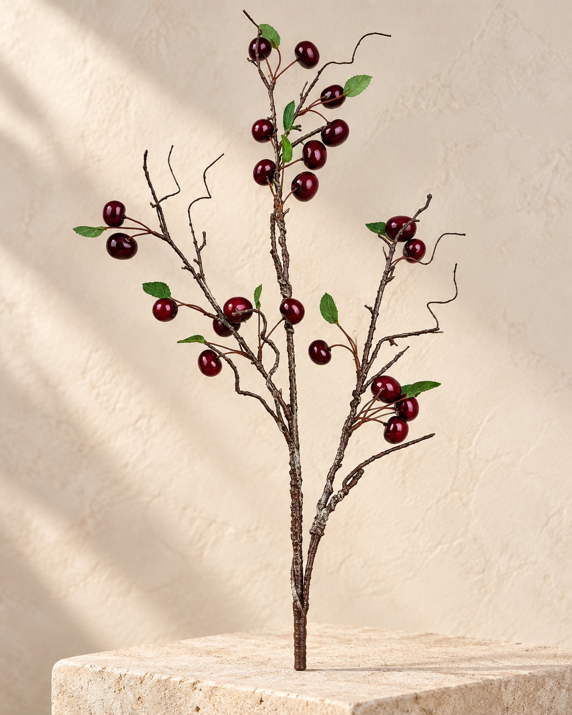 Premium Flower Stem 95cm COLOR DARK CHERRY 5