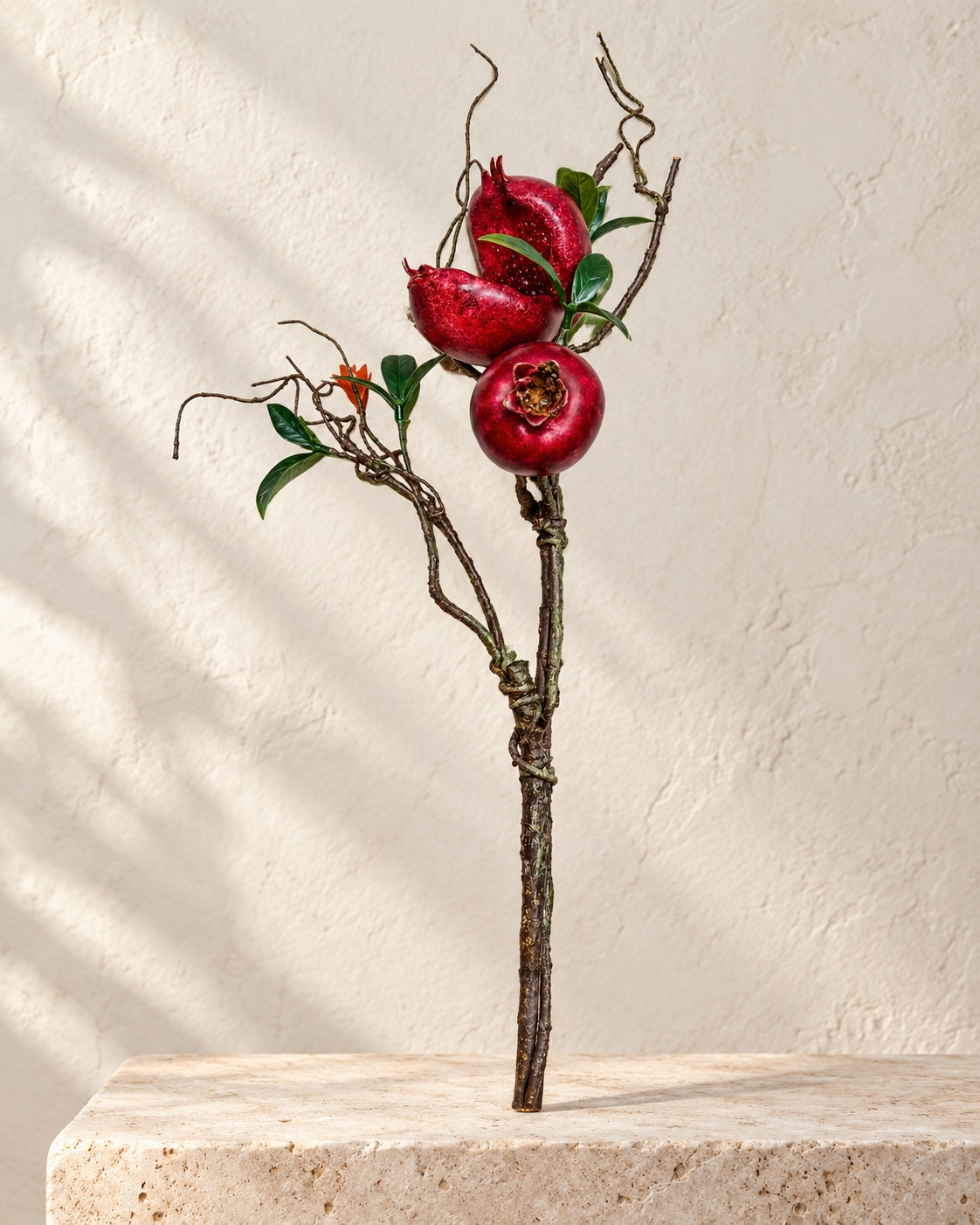 Artificial Pomegranate Branch 4
