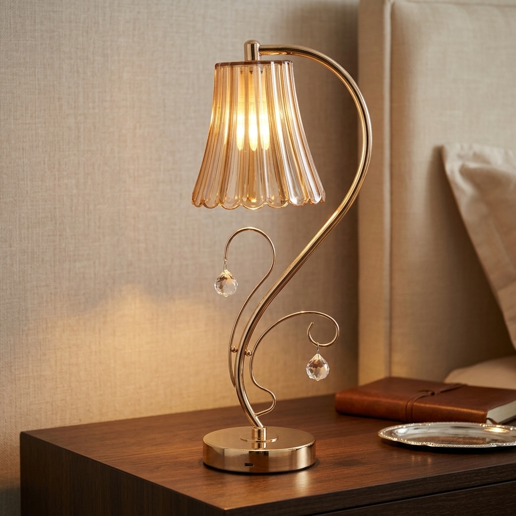 Decorative Desk Lamp Gold A