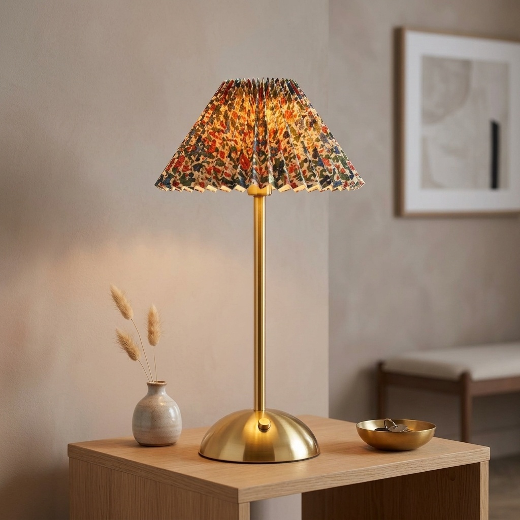 Fabric Table Lamp 6655-6
