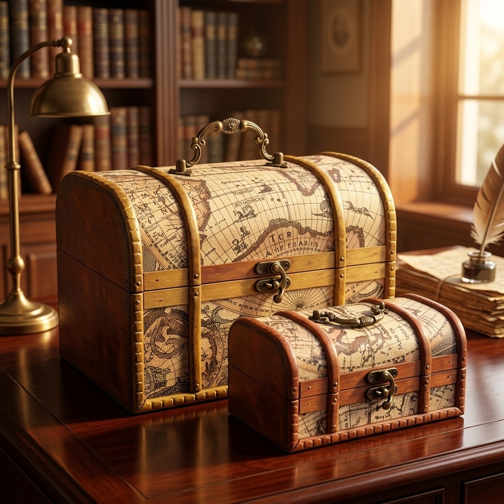 Decorative Wooden Box Small B
