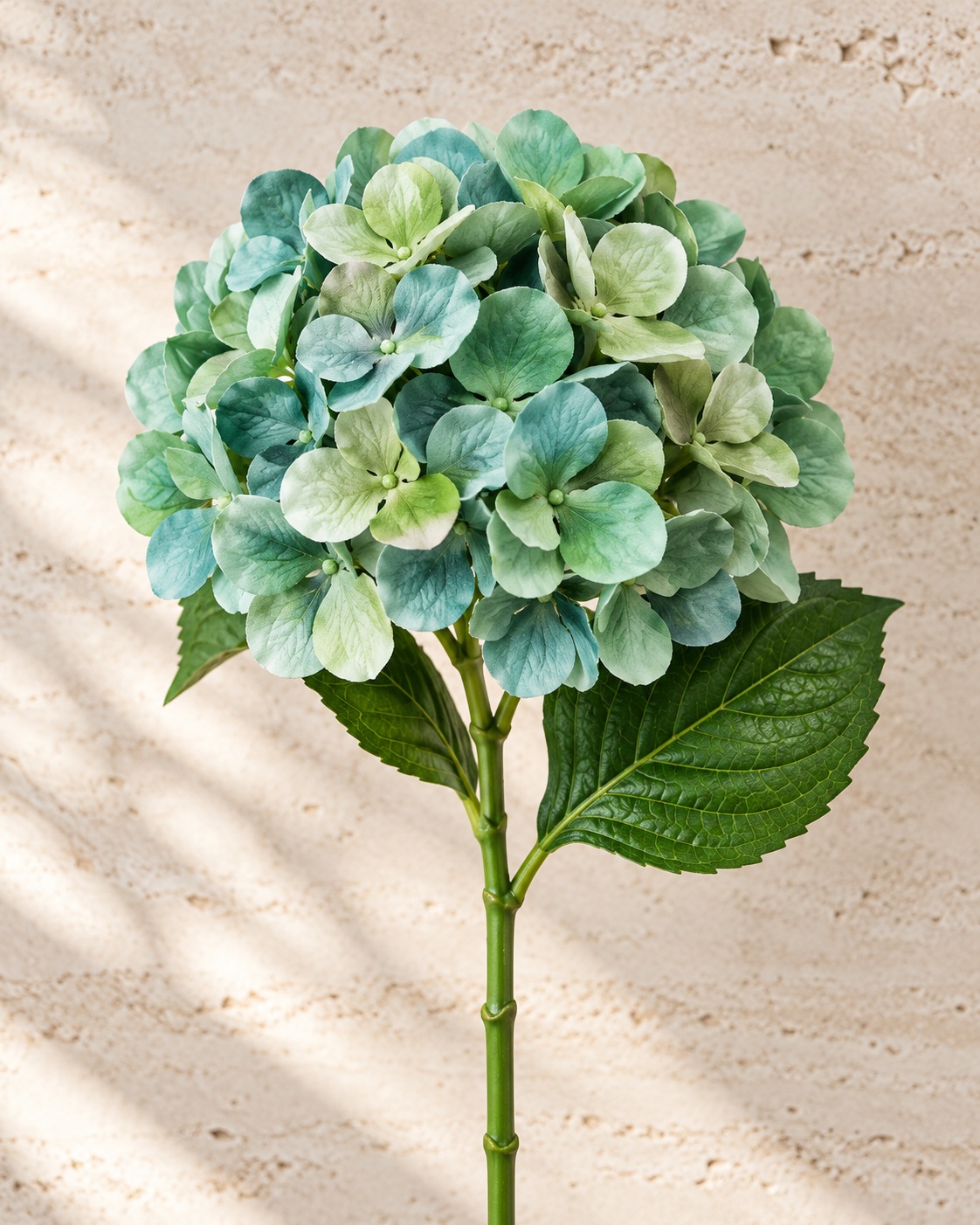 Sea Green Artificial Hydrangea Stem 3