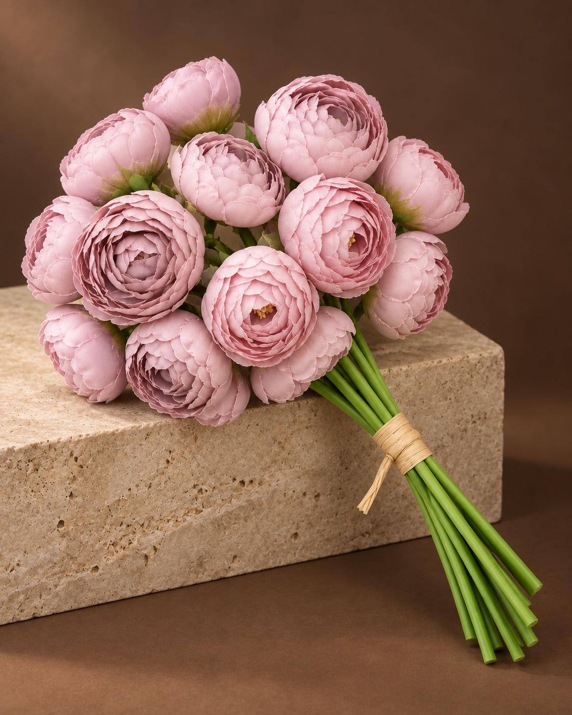 Pink Artificial Rose Bouquet 5