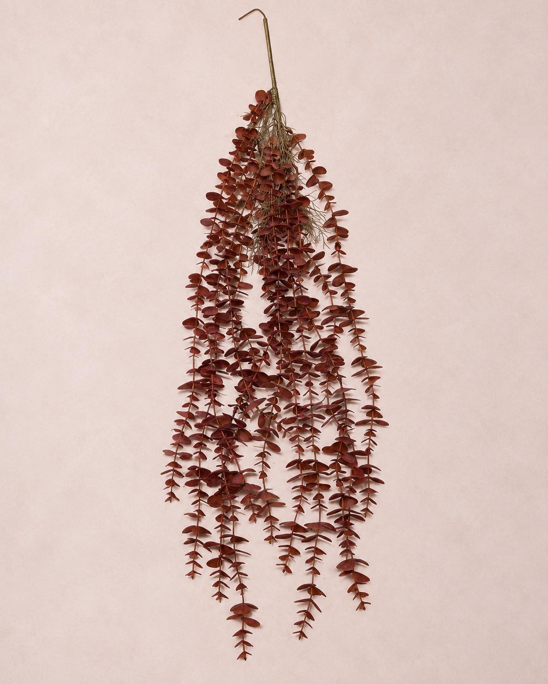 Burgundy Artificial Hanging Eucalyptus 3